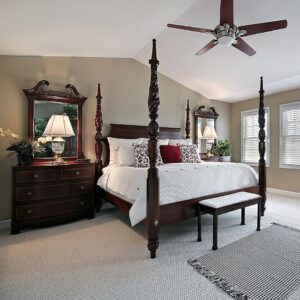 furnished bedroom