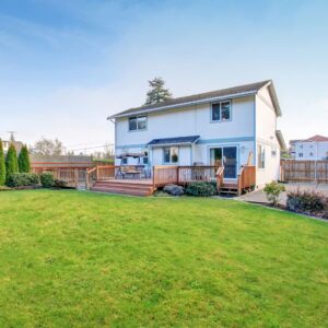 Lovely home with large backyard