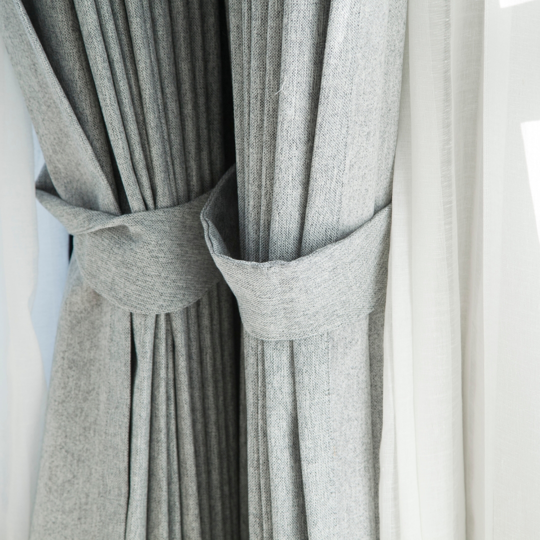 thick curtains